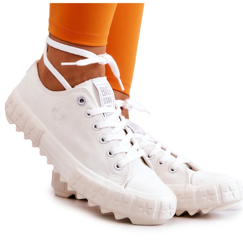 Női tornacipő Big Star JJ274509 fehér