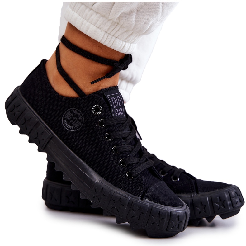 Női tornacipő Big Star JJ274510 fekete