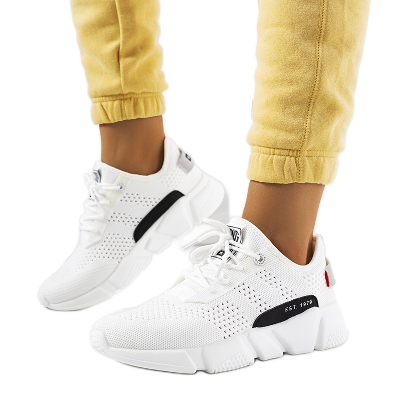 Fehér tornacipő Big Star JJ274271