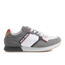 Fehér és szürke férfi Big Star tornacipő JJ174147