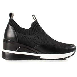 Textil tornacipő a VINCEZA éken fekete