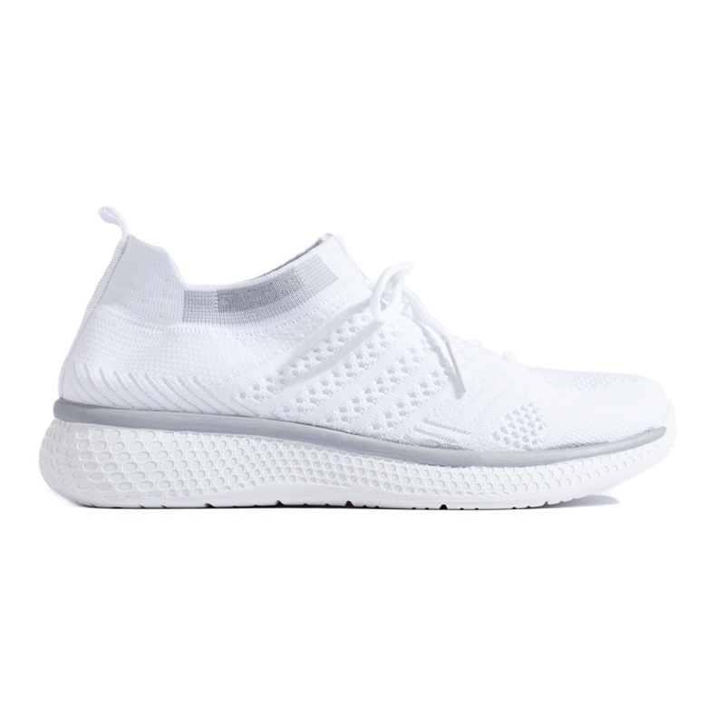 Fűzős sportcipő fehér