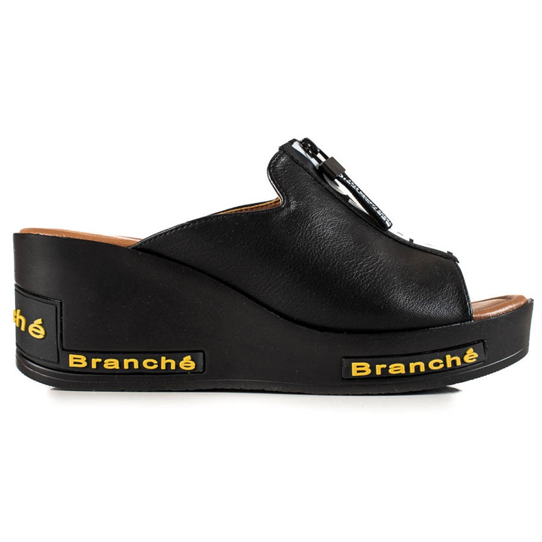 VINCEZA ék szandál fekete