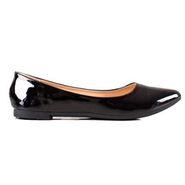 Seastar Fekete lakkozott balerinák