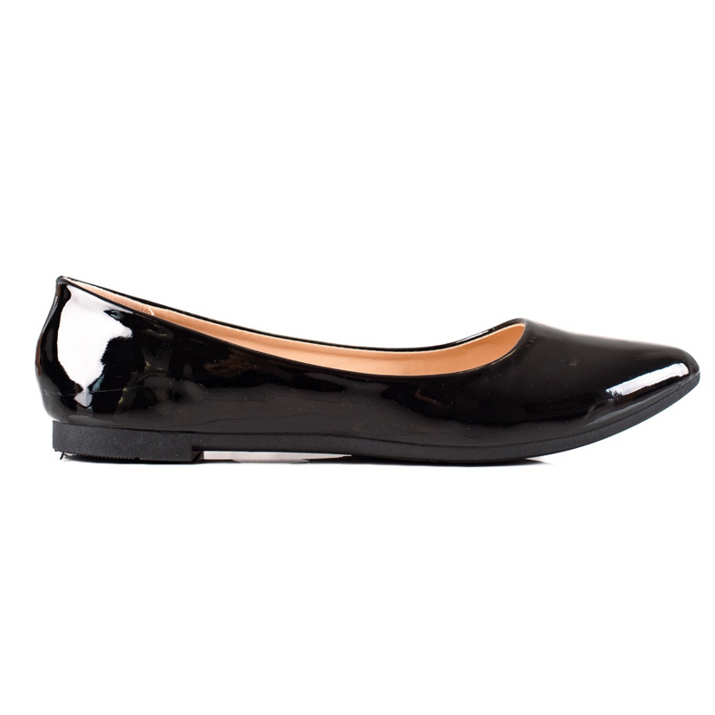 Seastar Fekete lakkozott balerinák