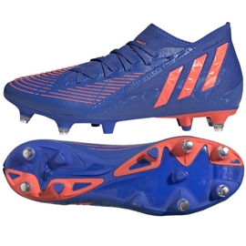Adidas Predator Edge.3 Sg M GW4870 futballcipő kék kék Adidas Predator Edge.3 Sg M GW4870 futballcipő kék kék