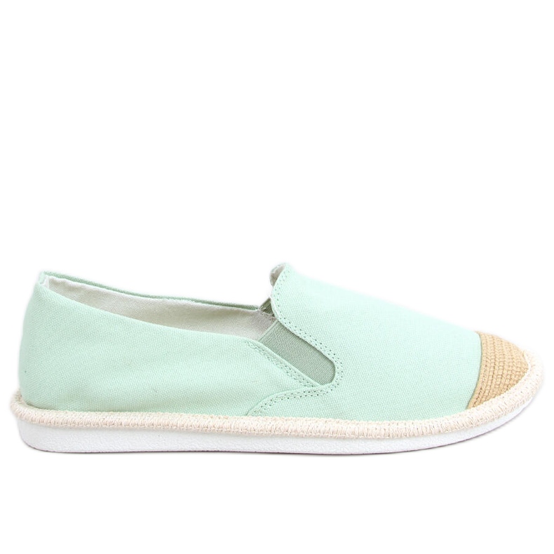 Alba Green női espadrillek zöld