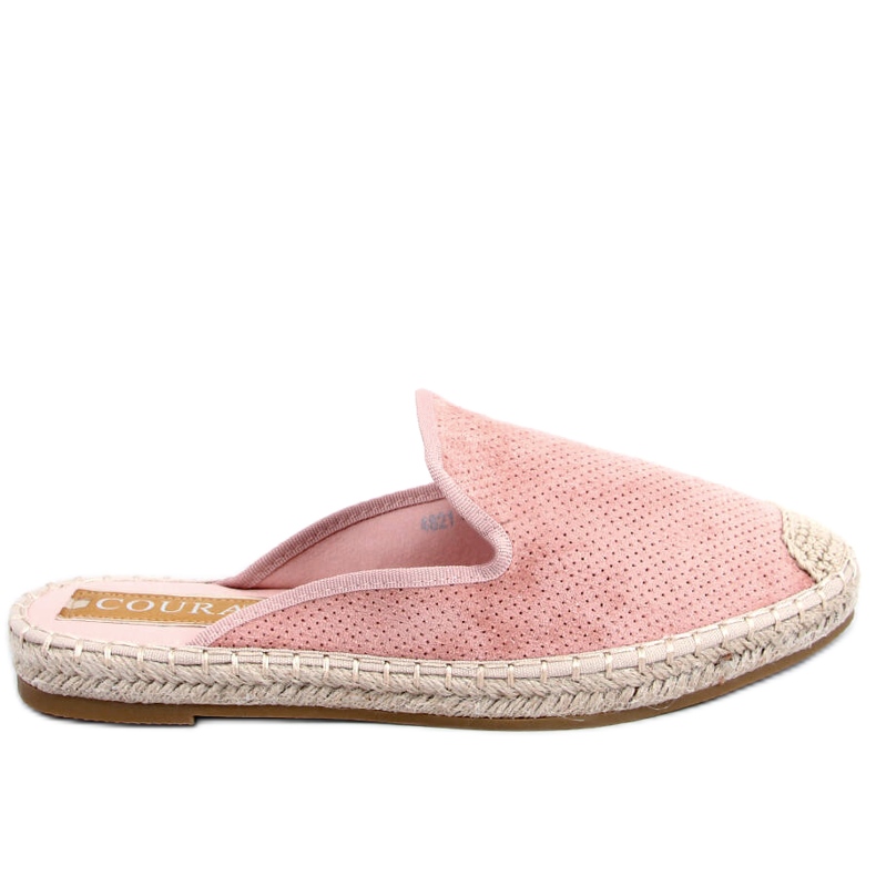 Carmen Pink női espadrilles papucs rózsaszín