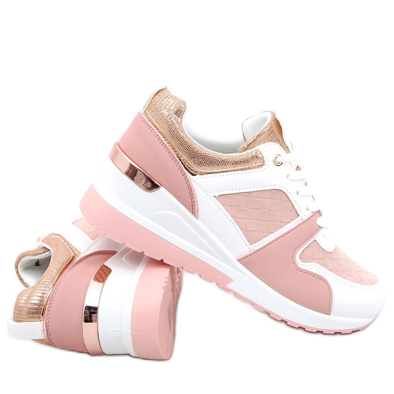 Adan Pink wedge sportcipő rózsaszín sokszínű