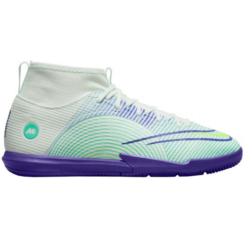 Nike Mercurial Superfly 8 Academy Mds Ic Jr DN3773 375 futballcipő fehér fehér Nike Mercurial Superfly 8 Academy Mds Ic Jr DN3773 375 futballcipő fehér fehér