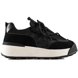 Seastar Kötött tornacipő a Platformon fekete Seastar Kötött tornacipő a Platformon fekete