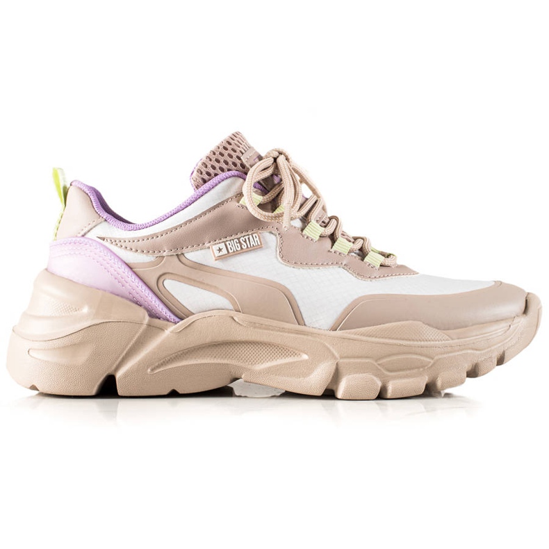 Női tornacipő Big Star JJ274793 bézs sokszínű
