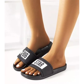 Fekete női Big Star DD274A266 papucs