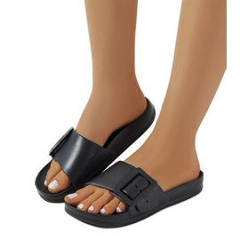 Fekete Big Star FF274A389 papucs