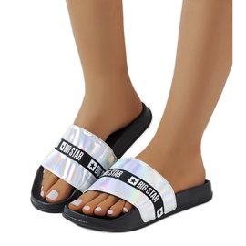 Ezüst papucs Big Star GG274A005