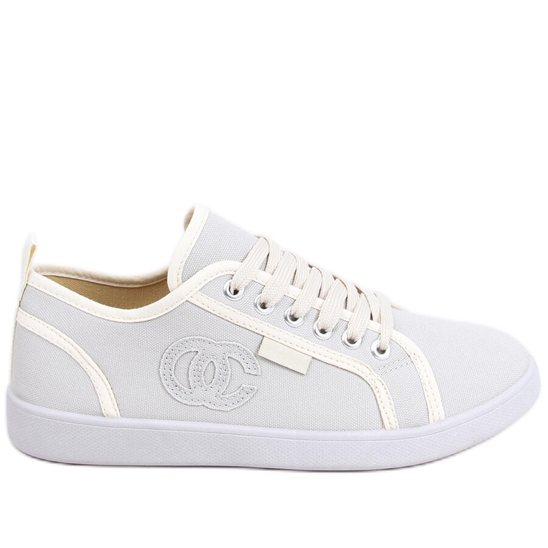 Szürke Trest Szürke chanelki tornacipő Szürke Trest Szürke chanelki tornacipő