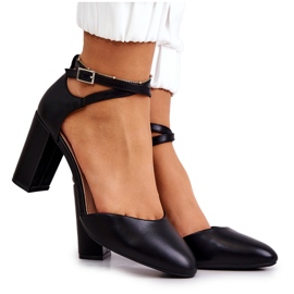 Szivattyúk csattal Sergio Leone SK851 Fekete Szivattyúk csattal Sergio Leone SK851 Fekete