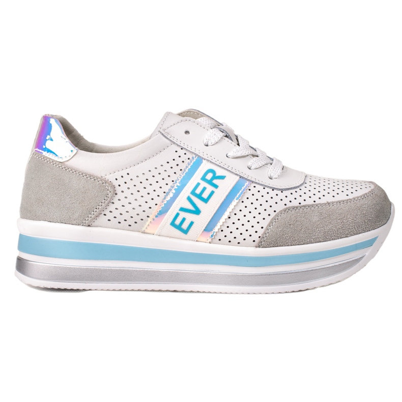 Filippo Ever Bőr Sportcipő fehér