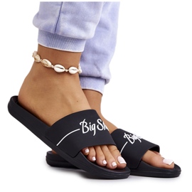 Klasszikus gumipapucs Big Star JJ274A300 fekete