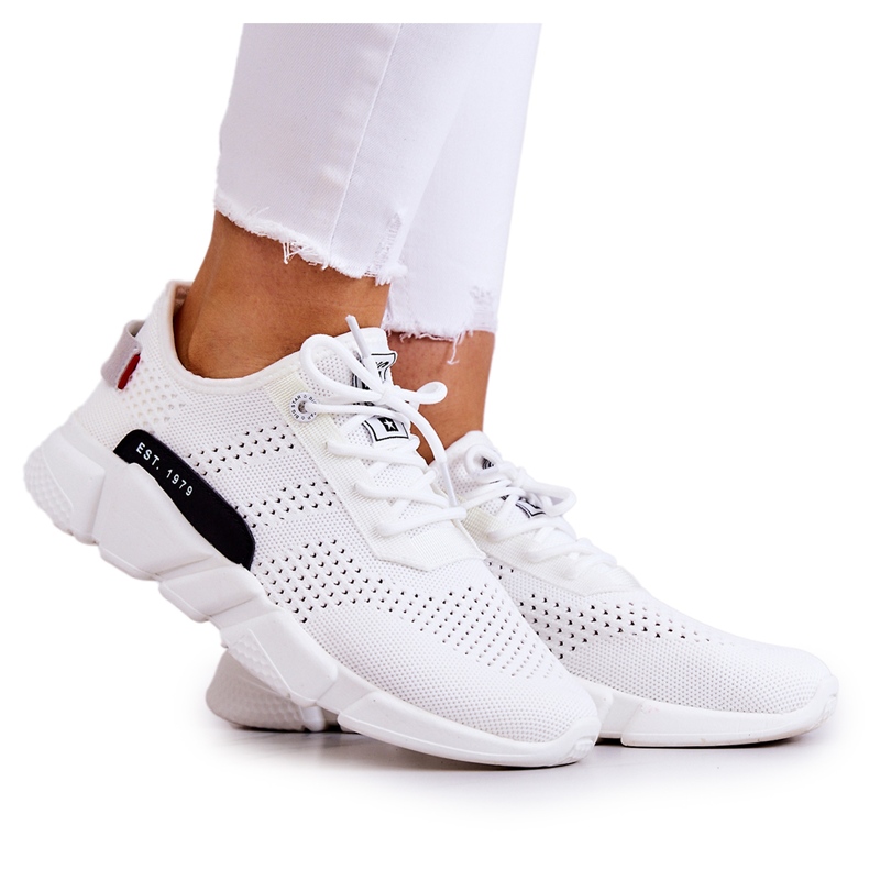 Női sportcipő Memory Foam Big Star JJ274271 fehér