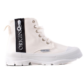 Sabatina Eredeti magas tornacipő fehér Sabatina Eredeti magas tornacipő fehér