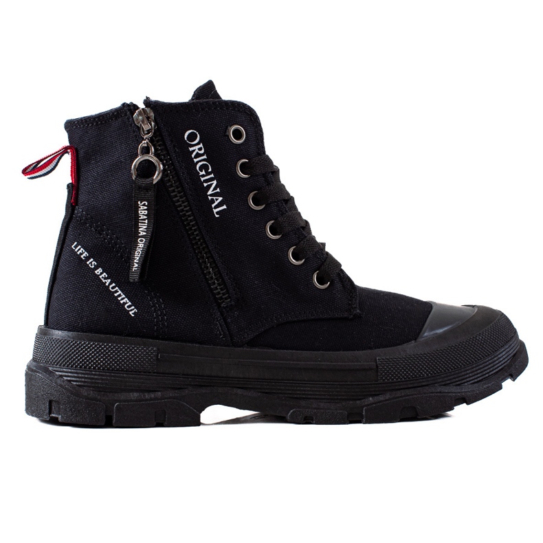 Sabatina Cipzáros cipők fekete