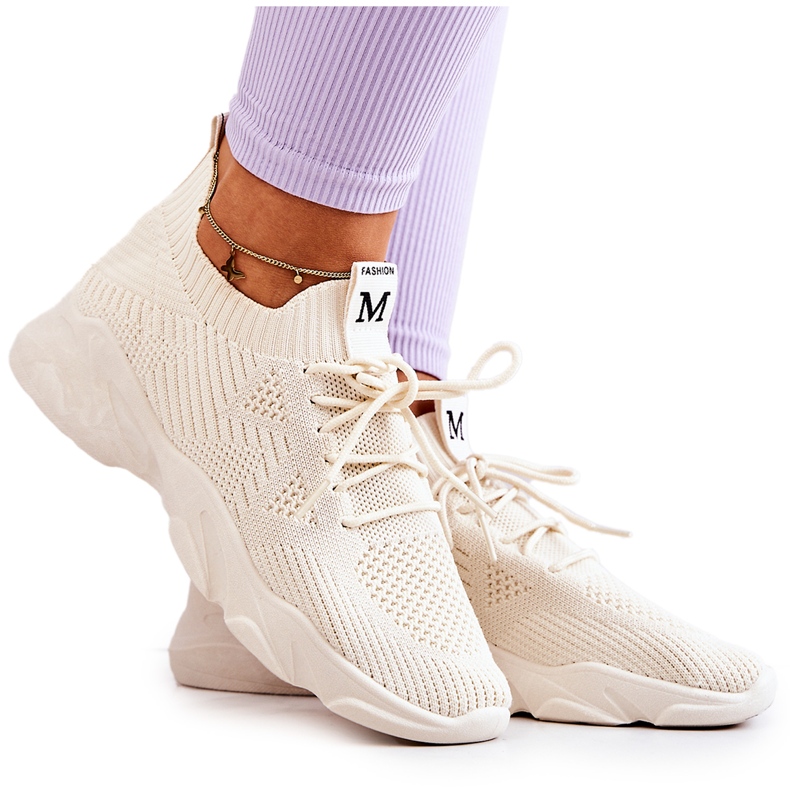 PS1 Sportcipő Sneakers Fabric Világos bézs Nolene