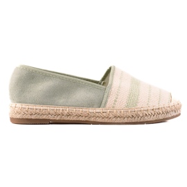 Anesia Paris Alkalmi Espadrilles bézs zöld Anesia Paris Alkalmi Espadrilles bézs zöld