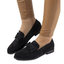 A márka fekete női cipői Alois