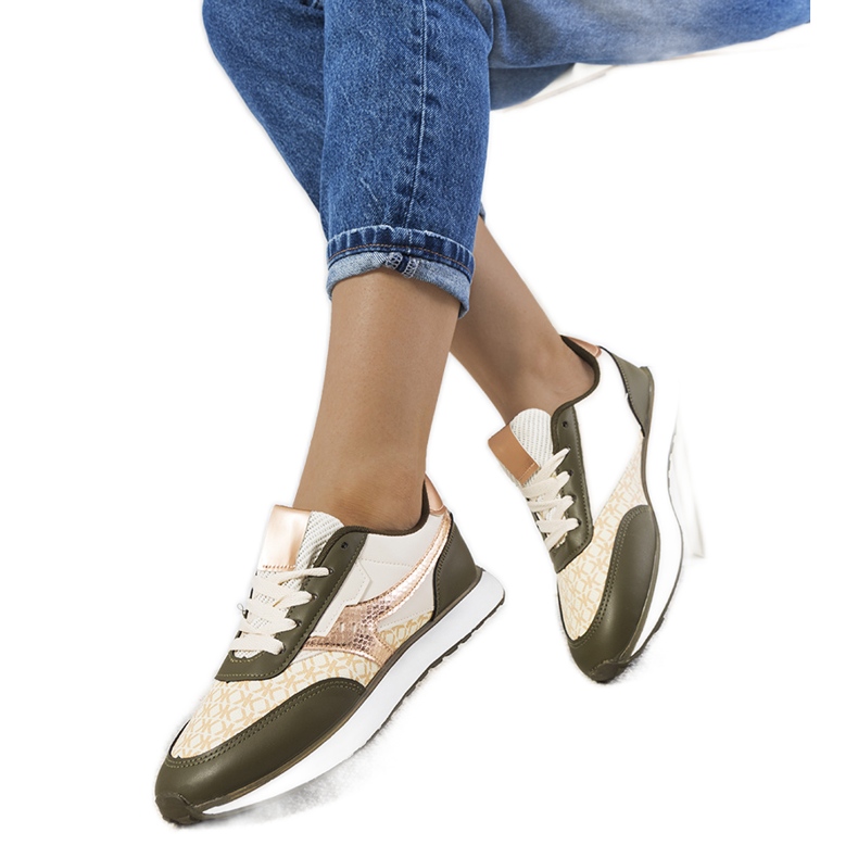 Zöld női Chiara tornacipő