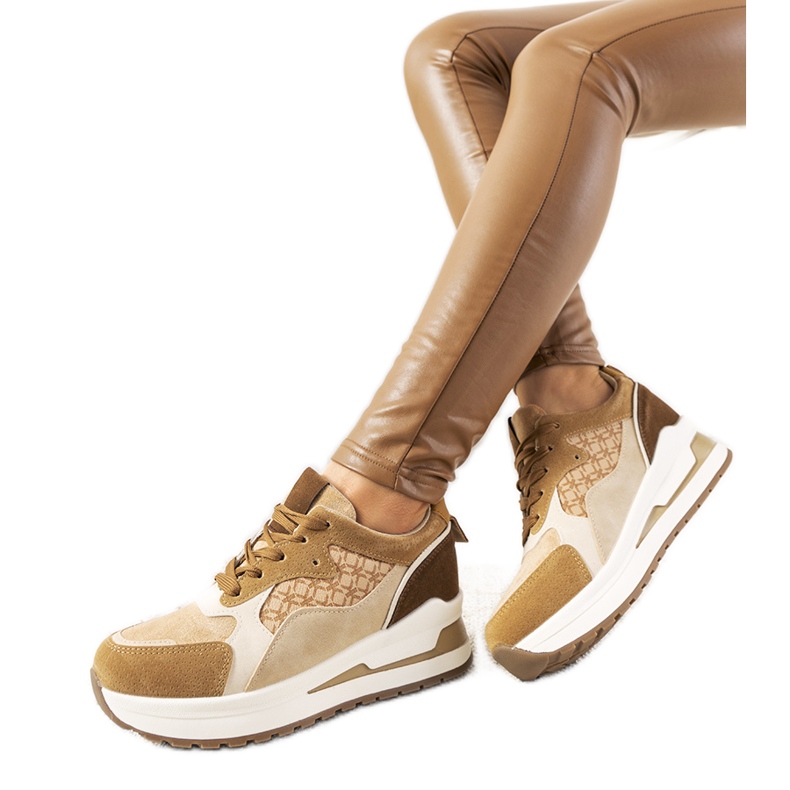 Barna tornacipő nőknek Eryn sportcipő