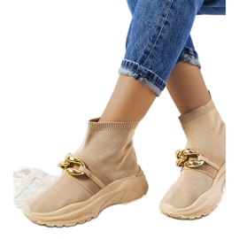 Barna magas szárú tornacipő Barna magas szárú tornacipő