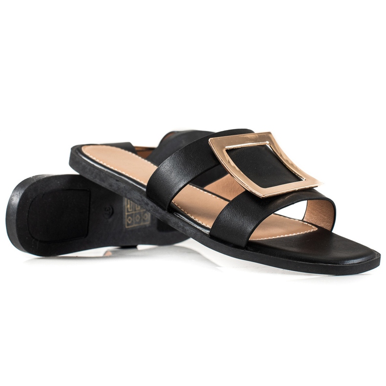 W. Potocki Elegáns Potocki papucs fekete W. Potocki Elegáns Potocki papucs fekete