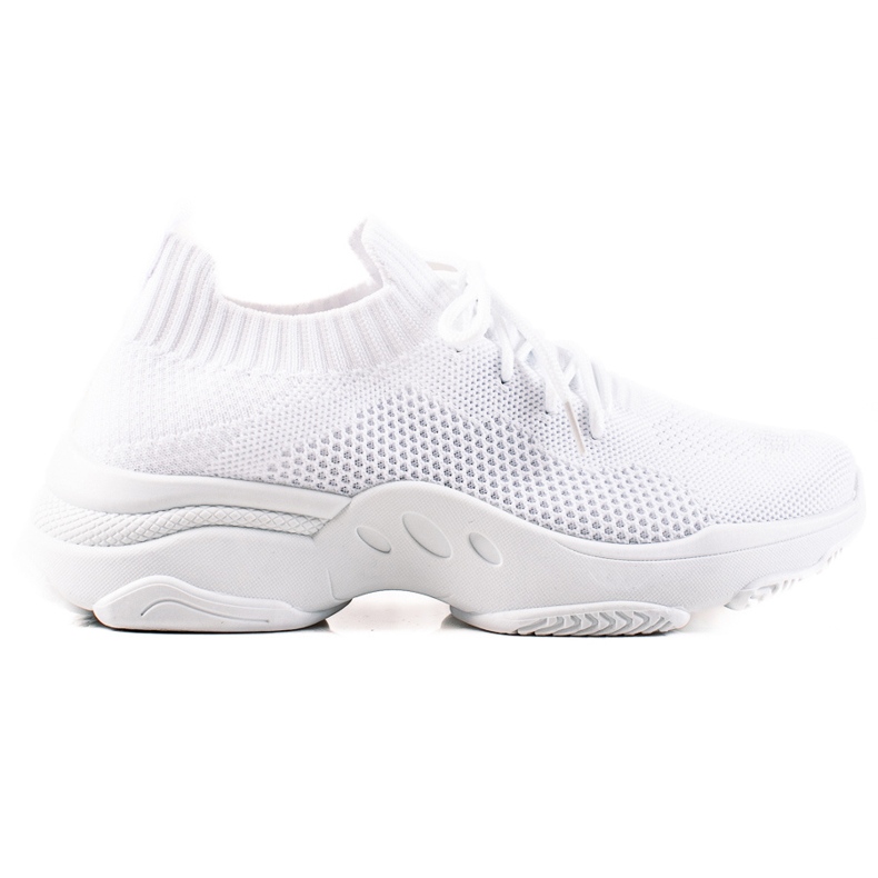 Renda Fehér fűzős tornacipő