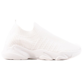 Sweet Shoes Felbújós sportcipő fehér