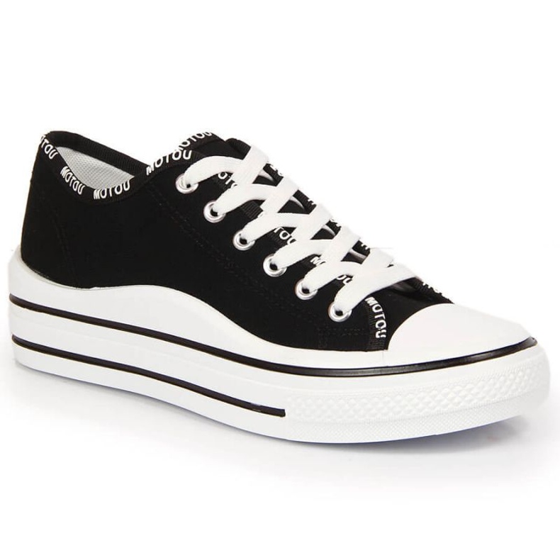 Cipők a platformon S. Barski W OLI156A fekete