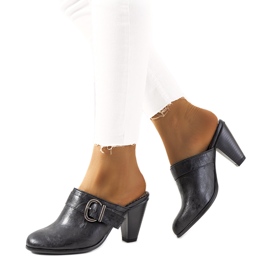 Black Gralow magassarkú fekete Black Gralow magassarkú fekete