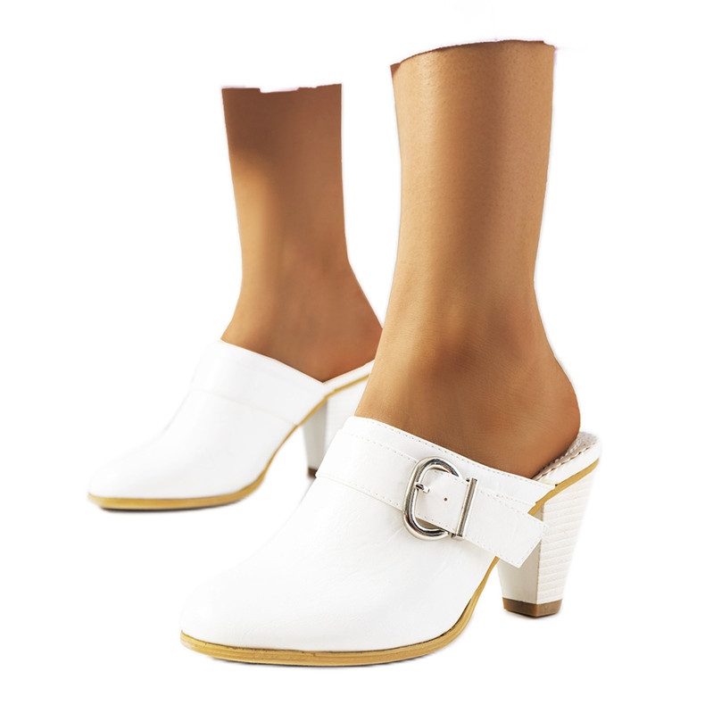 White Gralow magassarkú fehér White Gralow magassarkú fehér