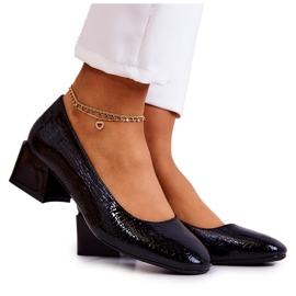 Sergio Leone Bőr kígyóbőr szivattyúk Black Mesquite fekete Sergio Leone Bőr kígyóbőr szivattyúk Black Mesquite fekete