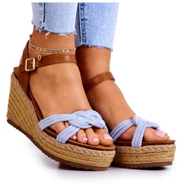 FB2 Divatos Szandálok Egy Ék Kék Roseville