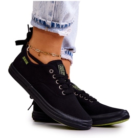 Könnyű női tornacipő Big Star JJ274261 fekete