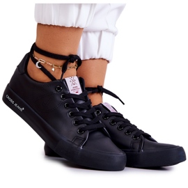 Cross Jeans Női alacsony tornacipő Cross farmer JJ2R4054C fekete