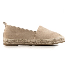 Bestelle Bézs velúr espadrillák Bestelle Bézs velúr espadrillák