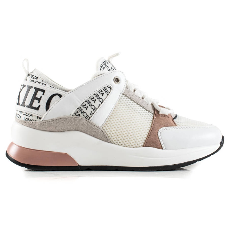 Divatos VINCEZA tornacipők fehér