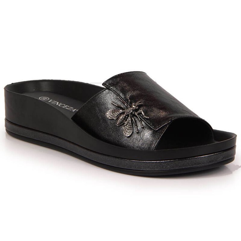 Ékpapucs egy rovarral Vinceza W JAN118A fekete
