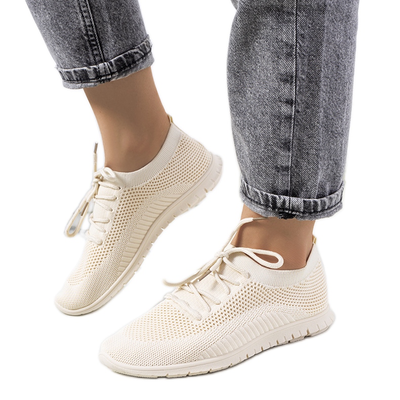 Bertens bézs színű sportcipő