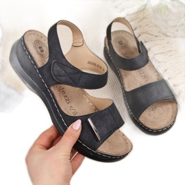 Fekete eVento W EVE223D ékszandál Fekete eVento W EVE223D ékszandál