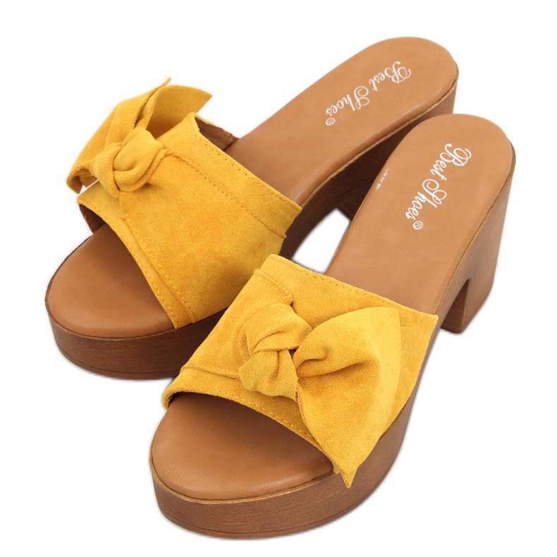 Papucs ala Zeri Sárga klumpa