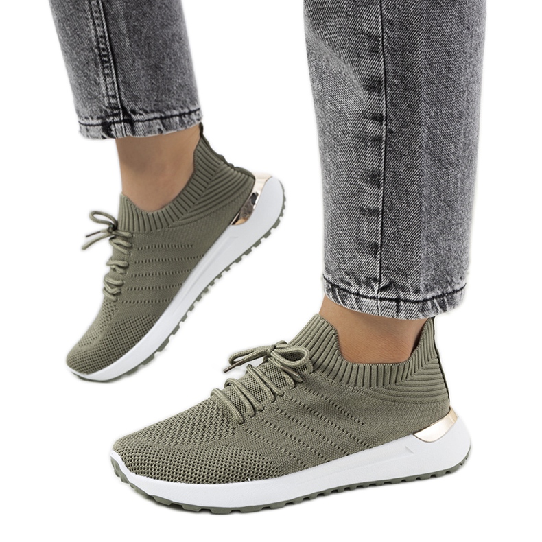 Green Ellice sportcipő khaki zöld