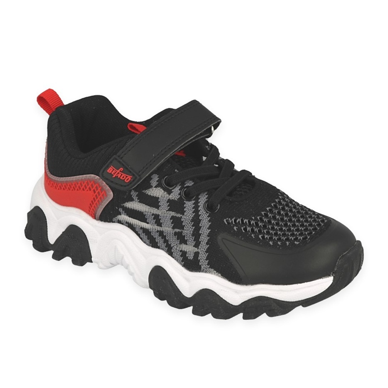 Befado gyerekcipő 516X103 fekete piros szürke
